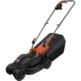 BLACK+DECKER Rasenmäher BEMW351, 32cm schwarz/orange, 1.000 Watt
