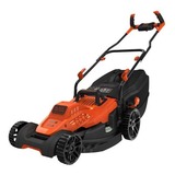 BLACK+DECKER Rasenmäher BEMW481BH-QS, 42cm orange/schwarz, 1.800 Watt