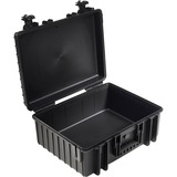 B&W Typ 6000, Koffer schwarz, herausnehmbarer, gepolsterter Koffereinsatz aus Gewebematerial