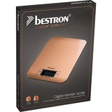 Bestron Digitale Küchenwaage AKS700CO kupfer