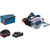 Bosch Akku-Handkreissäge BITURBO GKS 18V-68 GC Professional blau, 2x Akku ProCORE18V 8,0Ah, L-BOXX