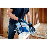 Bosch Akku-Handkreissäge BITURBO GKS 18V-68 GC Professional solo blau, ohne Akku und Ladegerät, in L-BOXX