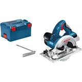 Bosch Akku-Handkreissäge GKS 18 V-LI Professional solo, 18Volt blau/schwarz, ohne Akku und Ladegerät, in L-BOXX