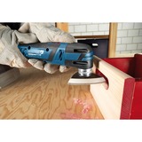 Bosch Akku-Multi-Cutter GOP 12V-28 Professional, 12Volt, Multifunktions-Werkzeug blau/schwarz, 2x Li-Ionen Akku 3,0Ah, in L-BOXX