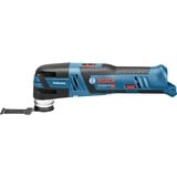 Bosch Akku-Multi-Cutter GOP 12V-28 Professional, Multifunktions-Werkzeug blau/schwarz, ohne Akku und Ladegerät, L-BOXX