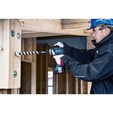 Bosch Akku-Schlagbohrschrauber GSB 18V-110 C Professional solo, 18Volt, Schlagbohrmaschine blau/schwarz, ohne Akku und Ladegerät, L-BOXX