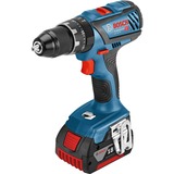 Bosch Akku-Schlagbohrschrauber GSB 18V-28 Professional, 18Volt blau/schwarz, 2x Li-Ionen Akku 4,0Ah, L-BOXX