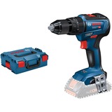 Bosch Akku-Schlagbohrschrauber GSB 18V-55 Professional solo, 18Volt blau/schwarz, ohne Akku und Ladegerät, in L-BOXX