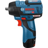 Bosch Akku-Schlagschrauber GDS 12V-115 Professional, 12Volt blau/schwarz, 2x Li-Ionen Akku 3,0Ah, in L-BOXX