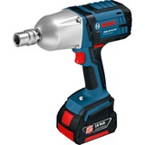 Bosch Akku-Schlagschrauber GDS 18 V-LI HT Professional, 18Volt blau/schwarz, 2x Li-Ionen Akku 5,0Ah, in L-BOXX