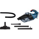 Bosch Akku-Staubsauger GAS 18V-1, Handstaubsauger blau/schwarz, ohne Akku und Ladegerät