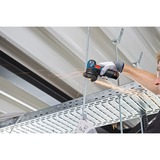 Bosch Akku-Winkelschleifer GWS 12V-76 Professional, 12Volt blau/schwarz, 2x Li-Ionen Akku 3,0Ah, in L-BOXX