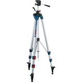 Bosch Baustativ BT250 Professional, Stative und Stativzubehör silber/blau, 1/4"-Stativgewinde