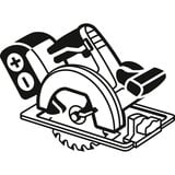 Bosch EXPERT Wood Kreissägeblatt, Ø 184mm, 24Z Bohrung 20mm, für Akku-Handkreissägen