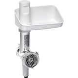 Bosch Fleischwolf-Aufsatz MUZ5FW1 weiß/aluminium, für Küchenmaschine Serie 4 (MUM5)