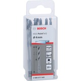 Bosch HSS-Spiralbohrer PointTeQ Hex, Ø 4mm 10 Stück, Arbeitslänge 43mm