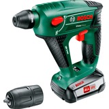 Bosch Heimwerken & Garten Akku-Bohrhammer Uneo Maxx, 18Volt grün/schwarz, Li-Ion-Akku 2,5Ah, im Koffer, POWER FOR ALL ALLIANCE