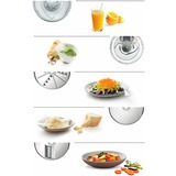 Bosch Home Durchlaufschnitzler VeggieLove Plus, Zerkleinerer für Küchenmaschine OptiMUM