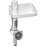 Bosch Home Fleischwolf-Aufsatz MUZ5FW1 weiß/aluminium, für Küchenmaschine Serie 4 (MUM5)