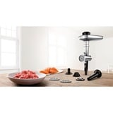 Bosch Home Fleischwolf Hunting Adventure Set, Aufsatz MUZ9HA1 silber/schwarz, für Küchenmaschine OptiMUM