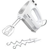 Bosch Home Handmixer CleverMixx MFQ24200 weiß/edelstahl, 400 Watt