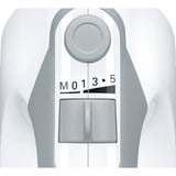 Bosch Home Handmixer ErgoMixx MFQ36470 weiß/grau, 450 Watt, mit Mixfuß und Becher