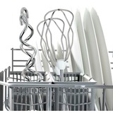 Bosch Home Handmixer ErgoMixx standn'bowl MFQ36460 weiß/grau, 450 Watt, mit Schüssel und Geräteständer