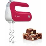 Bosch Home Handmixer Styline Colour MFQ40304 rot/silber, 500 Watt
