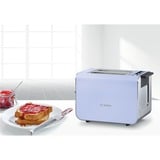 Bosch Home Kompakt-Toaster Styline TAT8619  lila/edelstahl (gebürstet), 860 Watt, für 2 Scheiben Toast