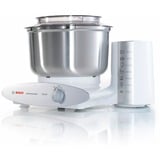 Bosch Home MUM6N21 universal plus Küchenmaschine weiß/silber, 1.000 Watt