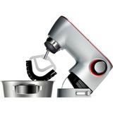 Bosch Home MUM9AX5S00 Küchenmaschine OptiMUM silber, 1.500 Watt, Serie 8, integrierte Waage, Timer, Profi-Patisserie-Set