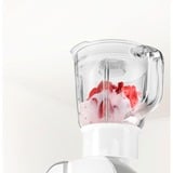 Bosch Home Mixeraufsatz MUZ45MX1, Glas weiß/transparent, 0,8 Liter, für Küchenmaschine MUM Serie 2, MUM Serie 4, MUM4, MUM5