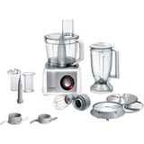Bosch Kompakt-Küchenmaschine MultiTalent 8 MC812S814 weiß/edelstahl (gebürstet)