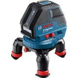 Bosch Linienlaser GLL 3-50 Professional, Kreuzlinienlaser blau/schwarz, L-BOXX 136, Laserzieltafel