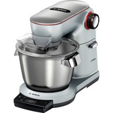 Bosch MUM9AX5S00 Küchenmaschine OptiMUM silber, 1.500 Watt, Serie 8, integrierte Waage, Timer, Profi-Patisserie-Set