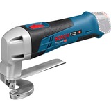 Bosch Professional Akku-Blechschere GSC 12V-13 Professional solo, 12Volt blau/schwarz, ohne Akku und Ladegerät, in L-BOXX