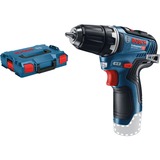Bosch Professional Akku-Bohrschrauber GSR 12V-35 solo Professional, 12Volt blau/schwarz, ohne Akku und Ladegerät, L-BOXX
