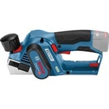 Bosch Professional Akku-Hobel GHO 12V-20 Professional solo, Elektrohobel blau/schwarz, ohne Akku und Ladegerät