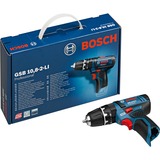 Bosch Professional Akku-Schlagbohrschrauber GSB 12V-15 solo Professional, 12 Volt blau/schwarz, ohne Akku und Ladegerät