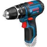 Bosch Professional Akku-Schlagbohrschrauber GSB 12V-15 solo Professional, 12 Volt blau/schwarz, ohne Akku und Ladegerät