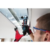 Bosch Professional Akku-Winkelbohrschrauber GWB 12V-10 Professional, 12Volt blau/schwarz, 2x Li-Ionen Akku 2,0Ah, in L-BOXX