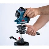 Bosch Professional Baustativ BT 250 Professional silber/blau, 1/4" Gewinde, für Punkt-, Linien- und Rotationslaser