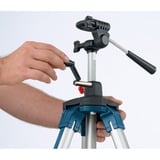 Bosch Professional Baustativ BT 250 Professional silber/blau, 1/4" Gewinde, für Punkt-, Linien- und Rotationslaser