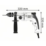 Bosch Professional Bohrmaschine GBM 13-2 RE Professional blau/schwarz, 750 Watt