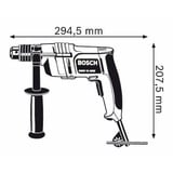 Bosch Professional Bohrmaschine GBM 13 HRE Professional blau/schwarz, 550 Watt