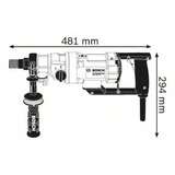 Bosch Professional Diamantbohrmaschine GDB 180 WE Professional blau, 2.000 Watt, Koffer