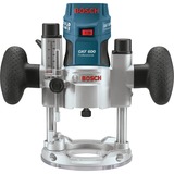 Bosch Professional Kantenfräse GKF 600 Professional, Oberfräse blau, 600 Watt, Koffer