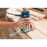 Bosch Professional Kantenfräse GKF 600 Professional, Oberfräse blau, 600 Watt, Koffer