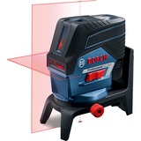 Bosch Professional Kombilaser GCL 2-50 C Professional + RM2 (LBR), Kreuzlinienlaser blau/schwarz, rote Laserlinien, mit Halterung