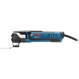 Bosch Professional Multi-Cutter GOP 40-30 Professional, Multifunktions-Werkzeug blau/schwarz, 400 Watt, L-BOXX, inkl. Zubehör